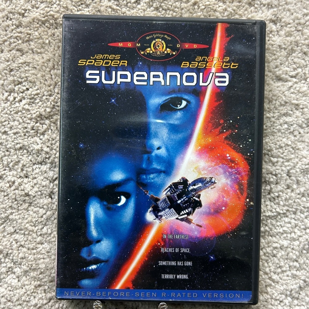 Supernova DVD 2000 James Spader Angela Bassett R-Rated Version Sci-Fi Thriller
